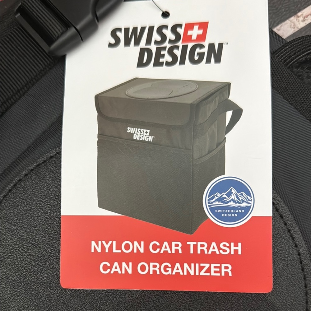 Black Car Trash Organizer